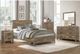 Mazin Furniture Mandan Weathered Pine Queen Bed-3