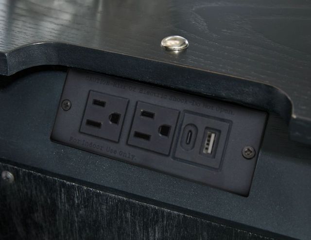 Signature Design by Ashley® Rowanbeck Black Nightstand-4