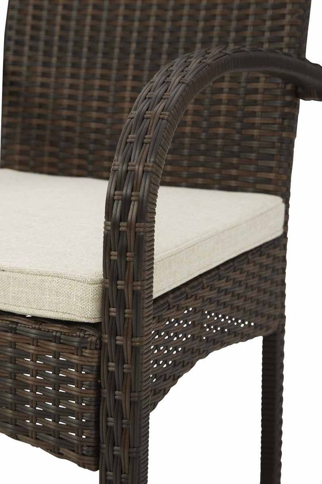 Signature Design by Ashley® Anchor Lane 3-Piece Brown Outdoor Bistro Set-2