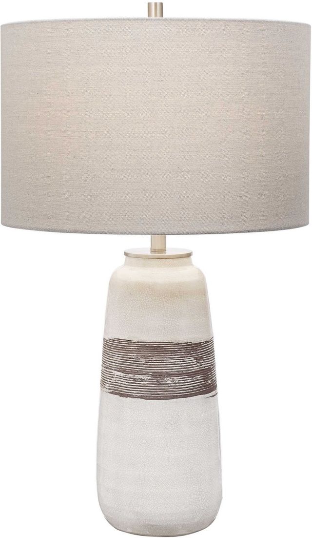Uttermost® Comanche Off-White Table Lamp-0