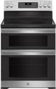 GE® 30" Stainless Steel Freestanding Electric Range-0