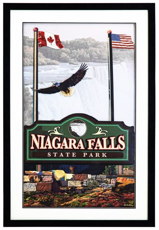 YHD Niagara Falls Wall Art-0