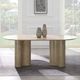 ACME Furniture Jirina Travertine Pattern Dining Table-1