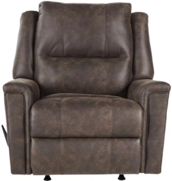 Signature Design by Ashley® Lixtowel Walnut Manual Rocker Recliner-1
