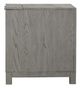 Liberty Furniture Palmetto Heights Driftwood Chairside Table with White Drawers-2