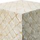A & B Home Beige Square Stool-3