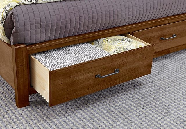 Artisan & Post by Vaughan-Bassett Cool Rustic Amber King Storage Panel Bed-3