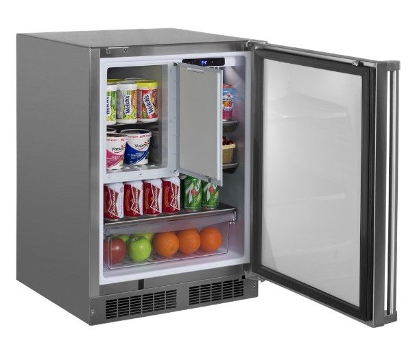 Marvel 4.9 Cu. Ft. Stainless Steel Outdoor Under CounterRefrigerator-1