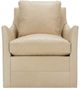 Rowe® Customizable Ingrid Leather Swivel Glider-1