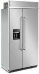 KitchenAid® 42 in. 25.1 Cu. Ft. Stainless Steel with PrintShield™ Finish Counter Depth Side-by-Side Refrigerator-3