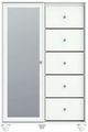 Signature Design by Ashley® Maylilly White Youth Dressing Chest-1