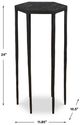 Uttermost® Aviary Black Side Table-2