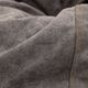 CordaRoy's® Gray Sueded Denim Full Bean Bag-1