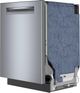 Bosch 500 Series 24'' Anti-Fingerprint Stainless Steel Top Control Built-In Dishwasher-2