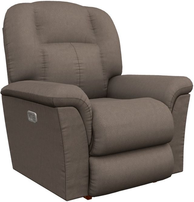 La-Z-Boy® Jasper Otter Power Rocking Recliner with Headrest and Lumbar-0