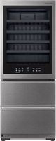 LG SIGNATURE 28" Textured Steel™ Wine Cooler-0