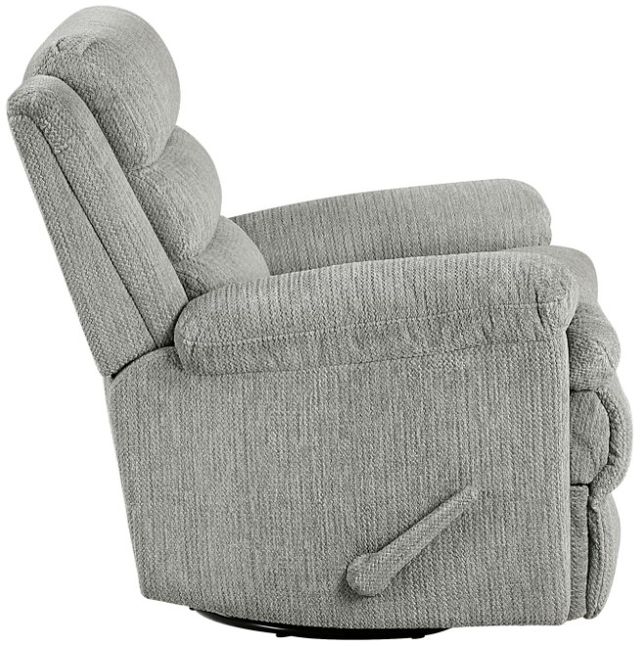 Homelegance® Oxford Gray Manual Swivel Glider Reclining Chair-3