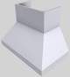 Vent-A-Hood® 42" White Wall Mounted Range Hood-4
