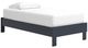 Signature Design by Ashley® Simmenfort Matte Navy Blue Twin Platform Bed-0