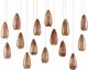 Currey & Company Rame Multi-Drop Copper/Painted Silver Pendant Lighting-1