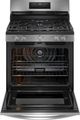 Frigidaire® Gallery 30” Stainless Steel Freestanding Rear Control Gas Range with AirFry-2