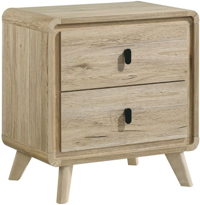 Crown Mark Dawson Beige Nightstand-0
