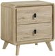 Crown Mark Dawson Beige Nightstand-0