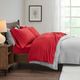 Olliix by True North by Sleep Philosophy 3 Piece Red Twin Micro Fleece Sheet Set-5