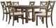 Signature Design by Ashley® Moriville 7-Piece Grayish Brown Dining Set-0