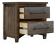 International Furniture Direct Town Brown/Gray Nightstand-3