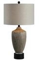 Forty West Quinn Silver Table Lamp-0
