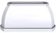 Vent-A-Hood® Designer Series 66" White Island Range Hood-0