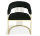 VIG Furniture Modrest Linda Black/Gold Dining Chair-0
