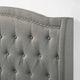 Intercon Rhyan Smoke Queen Upholstered Panel Bed-3