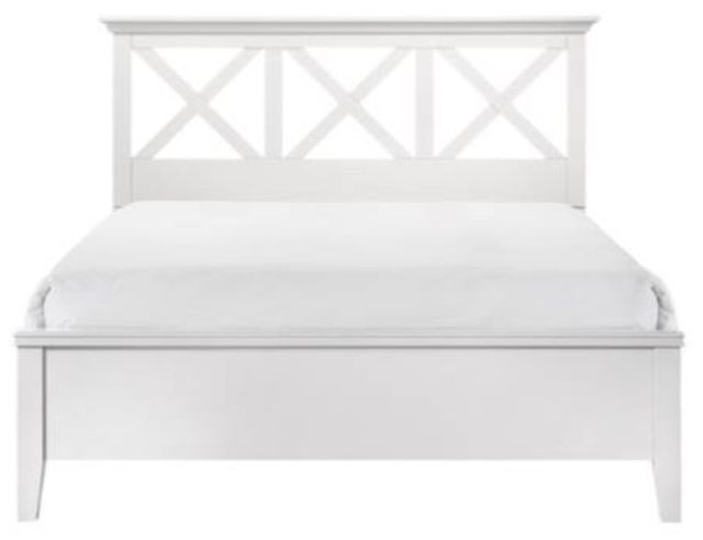 Bernards Nova II 3-Piece White Queen X Full Bedroom Set-3