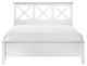 Bernards Nova II 3-Piece White Queen X Full Bedroom Set-3