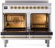 Ilve® Nostalgie II Series 40" White Pro Style Induction Range-2