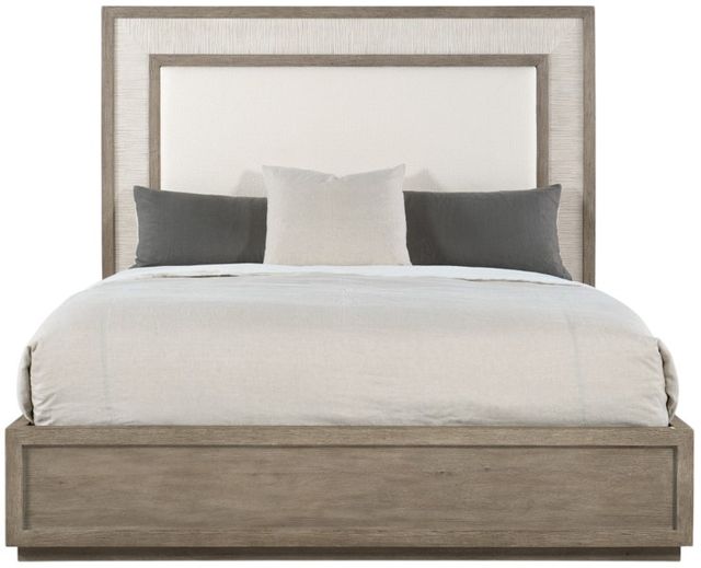 Hooker® Furniture Serenity Rookery Macrame Arctic/Malibu California King Upholstered Panel Bed-2