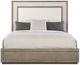Hooker® Furniture Serenity Rookery Macrame Arctic/Malibu California King Upholstered Panel Bed-2