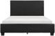Homelegance® Lorenzi Black Full Platform Panel Bed-1