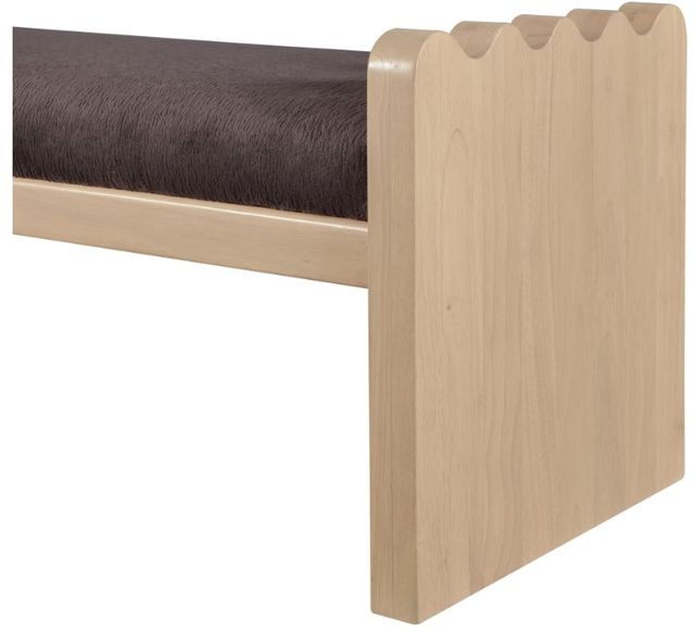 Meridian Furniture Sonia Brown/Natural Bench-4
