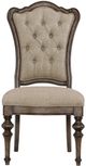 Mazin Furniture Heath Court Brown Side Dining Chair-1