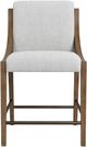 Bernards Elure Gray/Latte Sling Counter Stool-2
