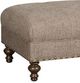 King Hickory Customizable Capitol Fabric Rectangular Small Ottoman-1
