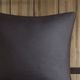Olliix by Woolrich Grey/Brown California King Bitter Creek Oversized Comforter Set-4