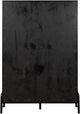 Four Hands Rosedale Ebony Oak Veneer Cabinet-4