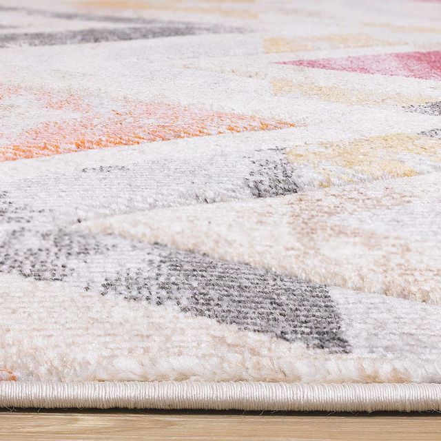 Kalora Interiors Folio Cream/Grey 5'x8' Area Rug-1