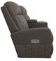 La-Z-Boy® Finley Otter Leather Power Wall Reclining Loveseat with Console, Headrest, and Lumbar-3