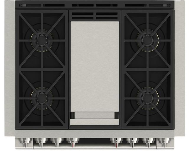 Fulgor Milano Sofia 36" Stainless Steel Pro Style Dual Fuel Range-2