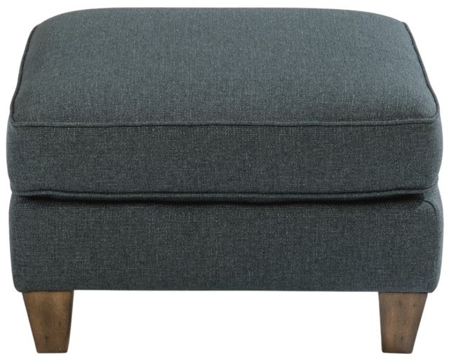 Flexsteel® Holly Blue Midnight Ottoman-1